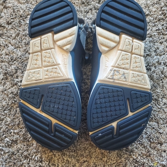 Clarks 13 WPrivo Lt. Blue Sport Sandals Trail Hiking Water Shoes kids. - Picture 4 of 10